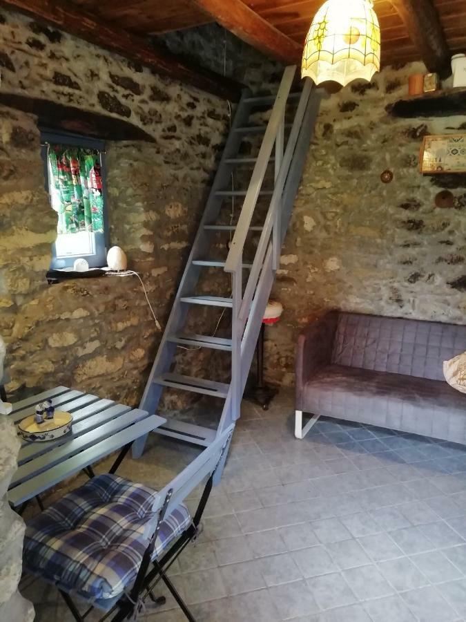 Micro-Cottage In Pietra La Ratatouille Dego Exteriör bild