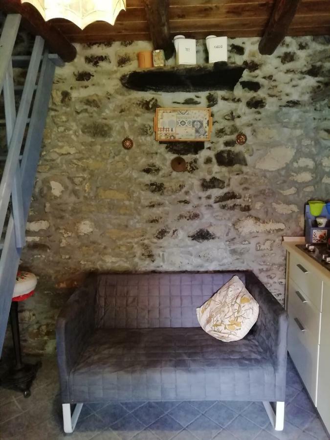 Micro-Cottage In Pietra La Ratatouille Dego Exteriör bild